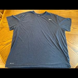Blue Nike Dri-Fit T-shirt
